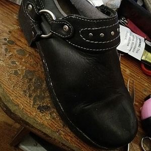 COPY - Ladies Harley Davidson leather mule clogs like, size 8, still in great c…